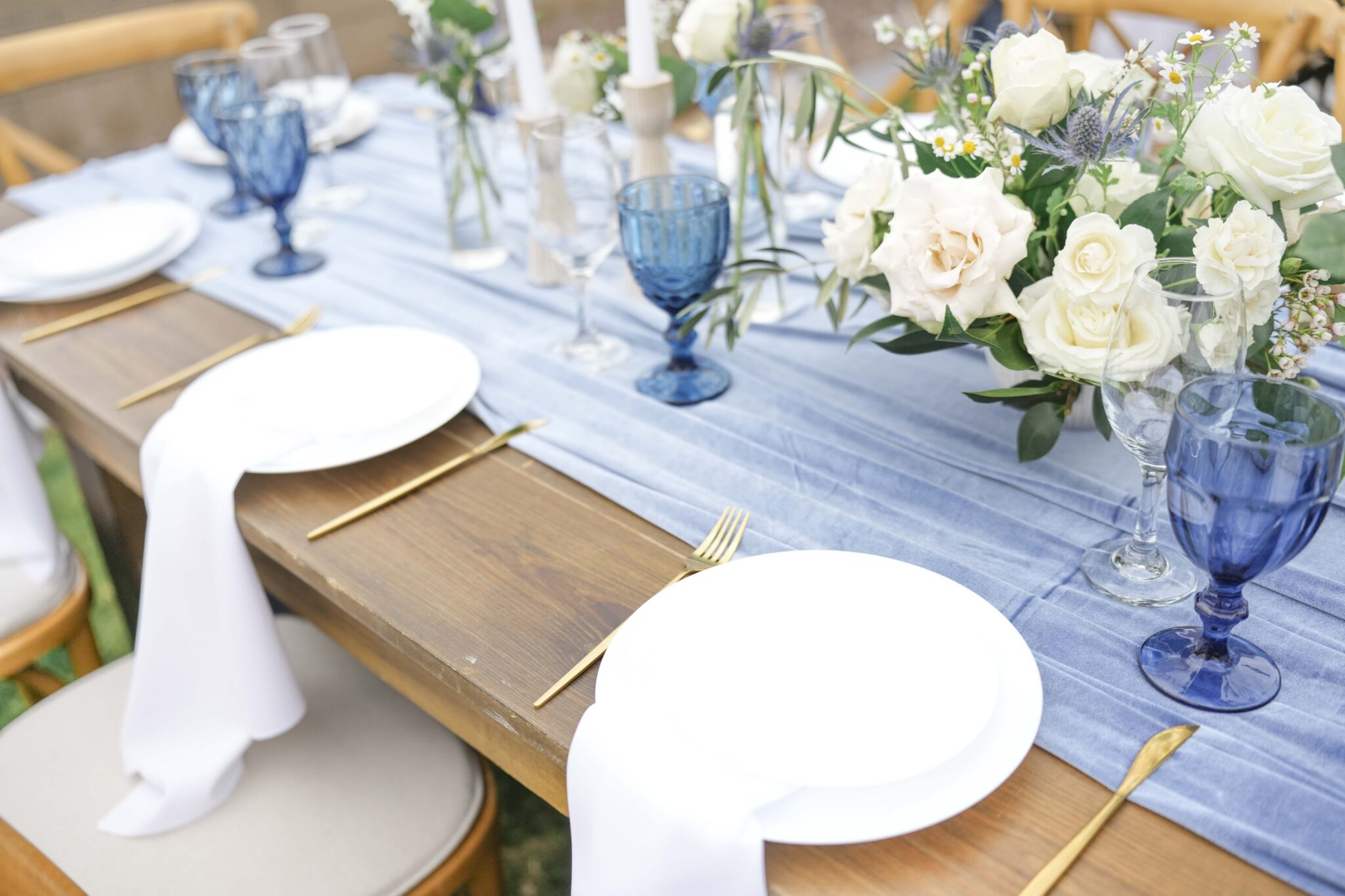 Styled picnic photography